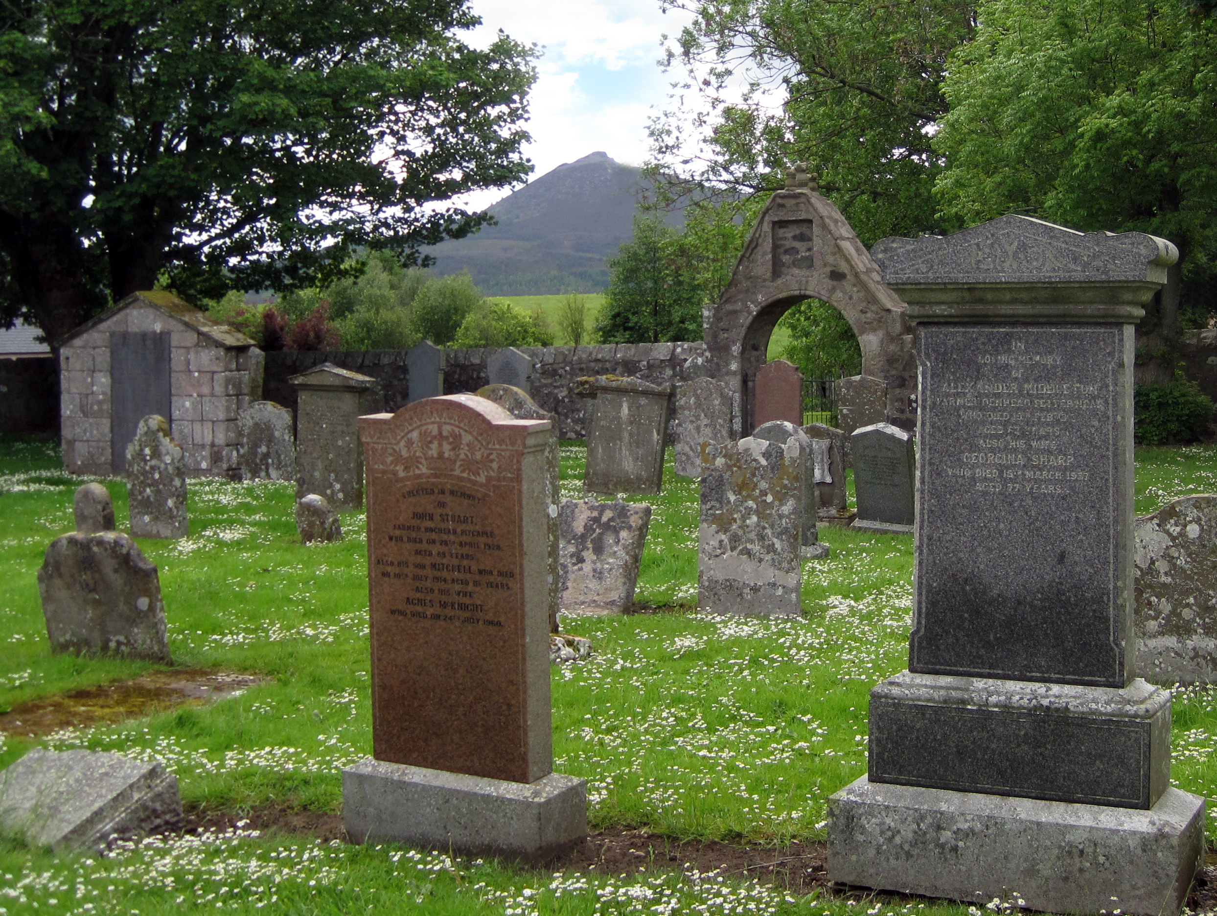 The Kirkyards of Chapel of Garioch & Logie-Durno cover