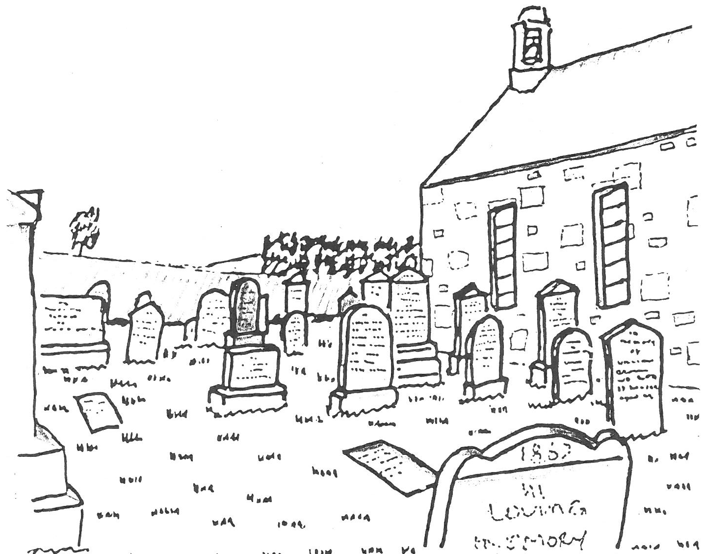 The Kirkyard of Leslie cover